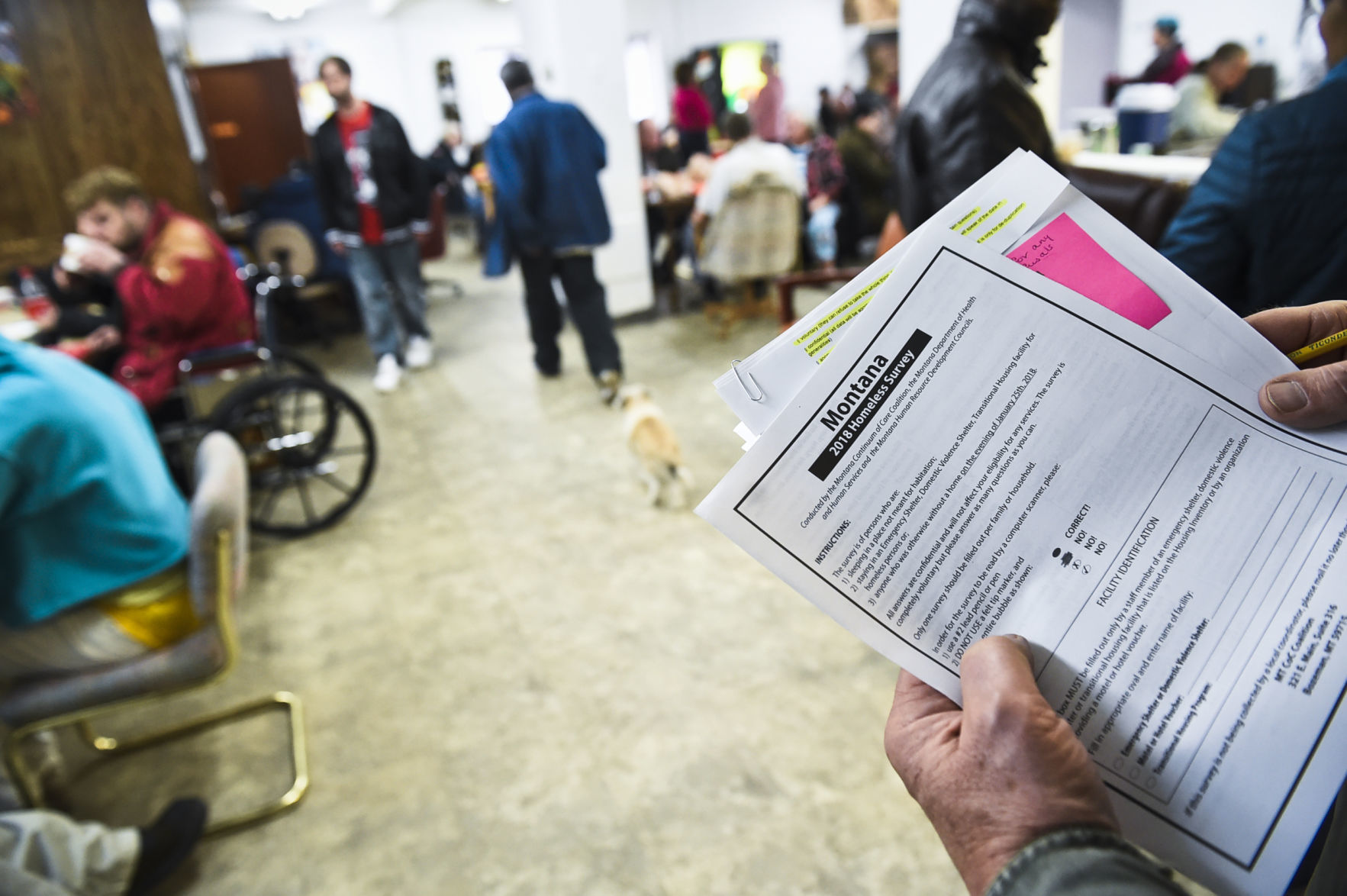 The locally generated information from the Point-in-Time survey